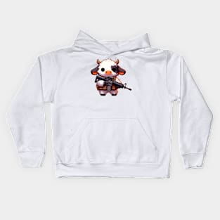 Fluffy Cow Kids Hoodie